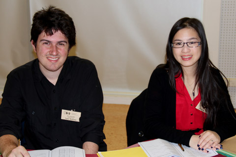 Tyler Battista and Jessica Chen